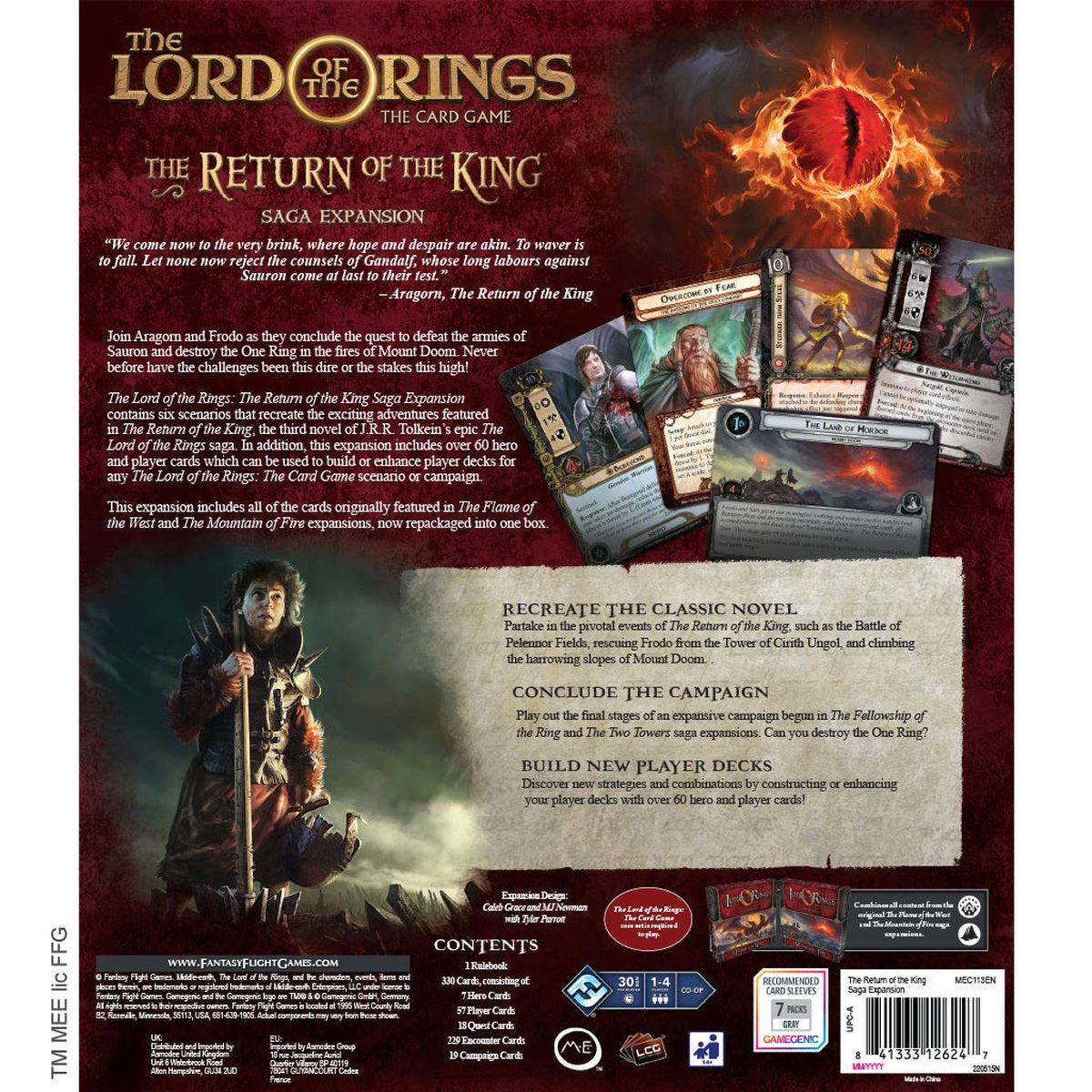 The Lord of the Rings: The Card Game Saga Expansions