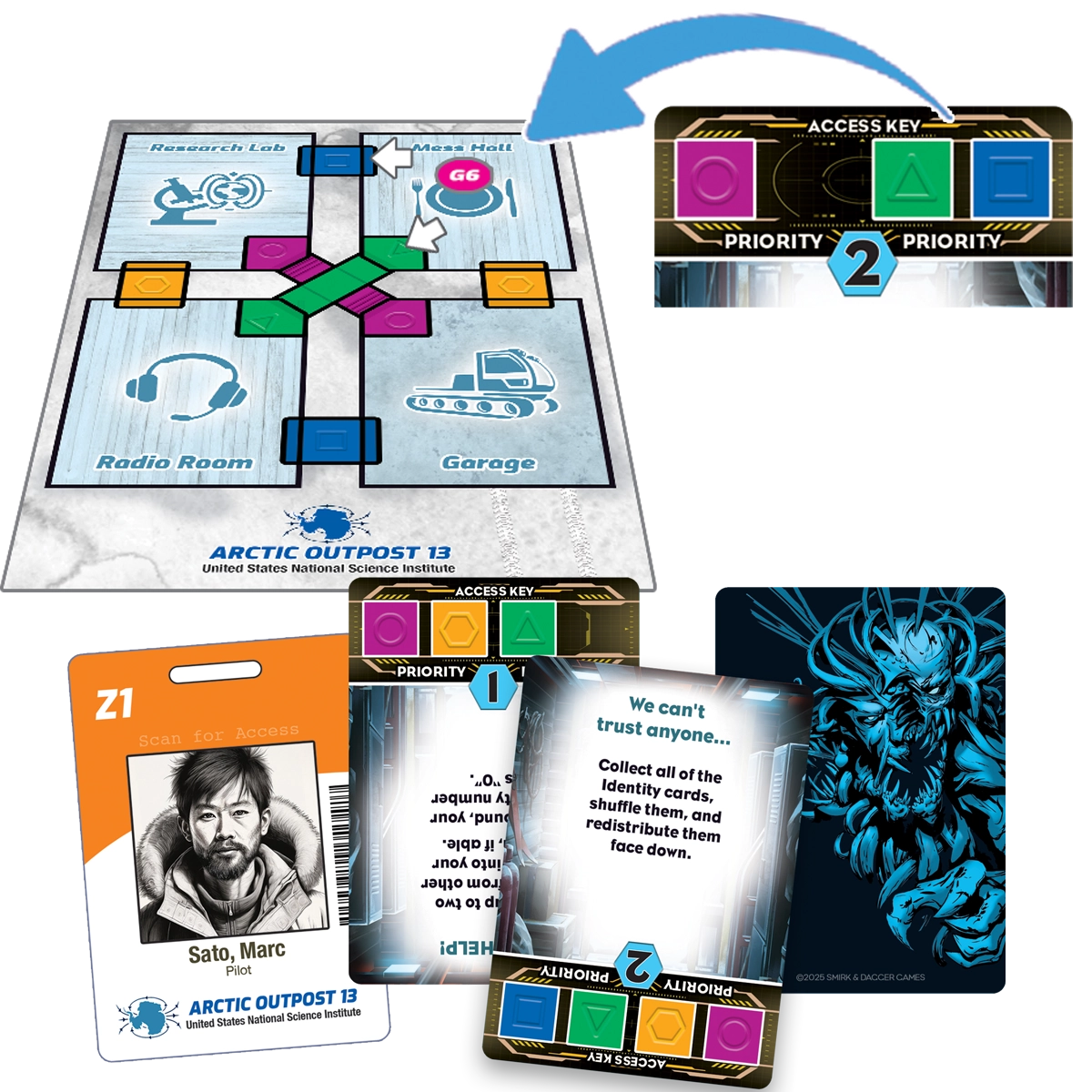 This Game Is Killer: Frozen Horror - Fast, Deadly Party Game