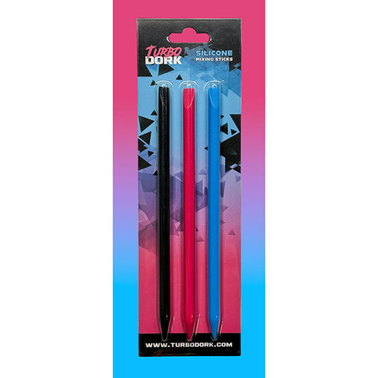 Turbo Dork Silicone Mixing Sticks 3 Pack