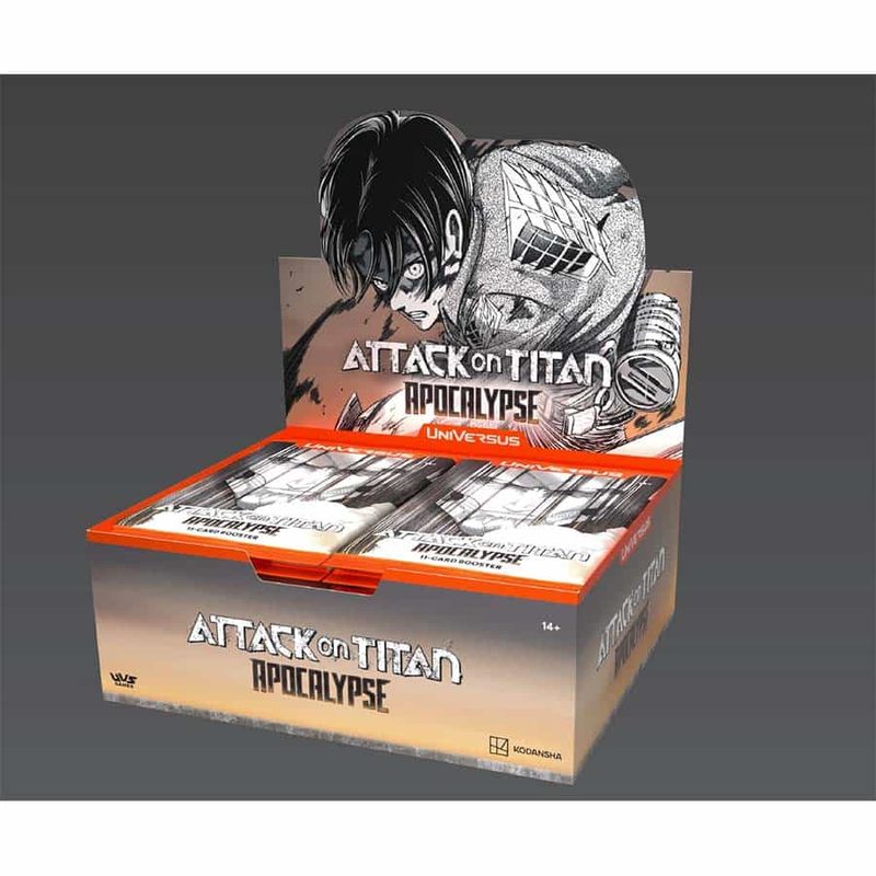 UniVersus: Attack on Titan: Apocalypse Booster 24CT Display