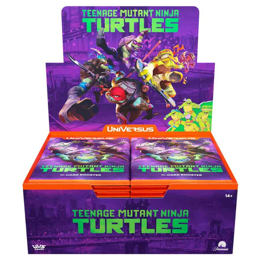 UniVersus: Teenage Mutant Ninja Turtles Booster Display 24