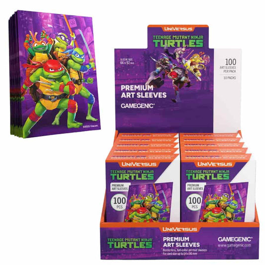 UniVersus: Teenage Mutant Ninja Turtles Premium Art Sleeves