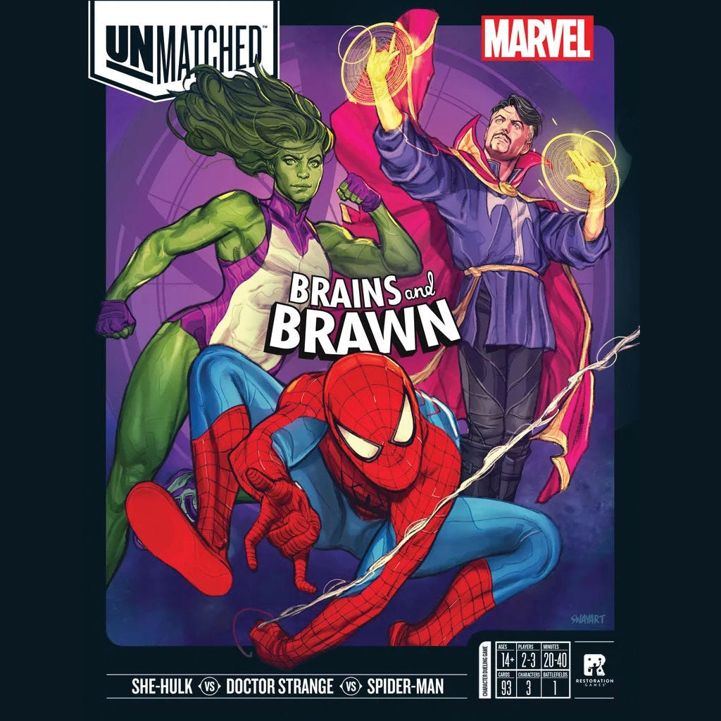 Unmatched: Marvel - Brains and Brawn