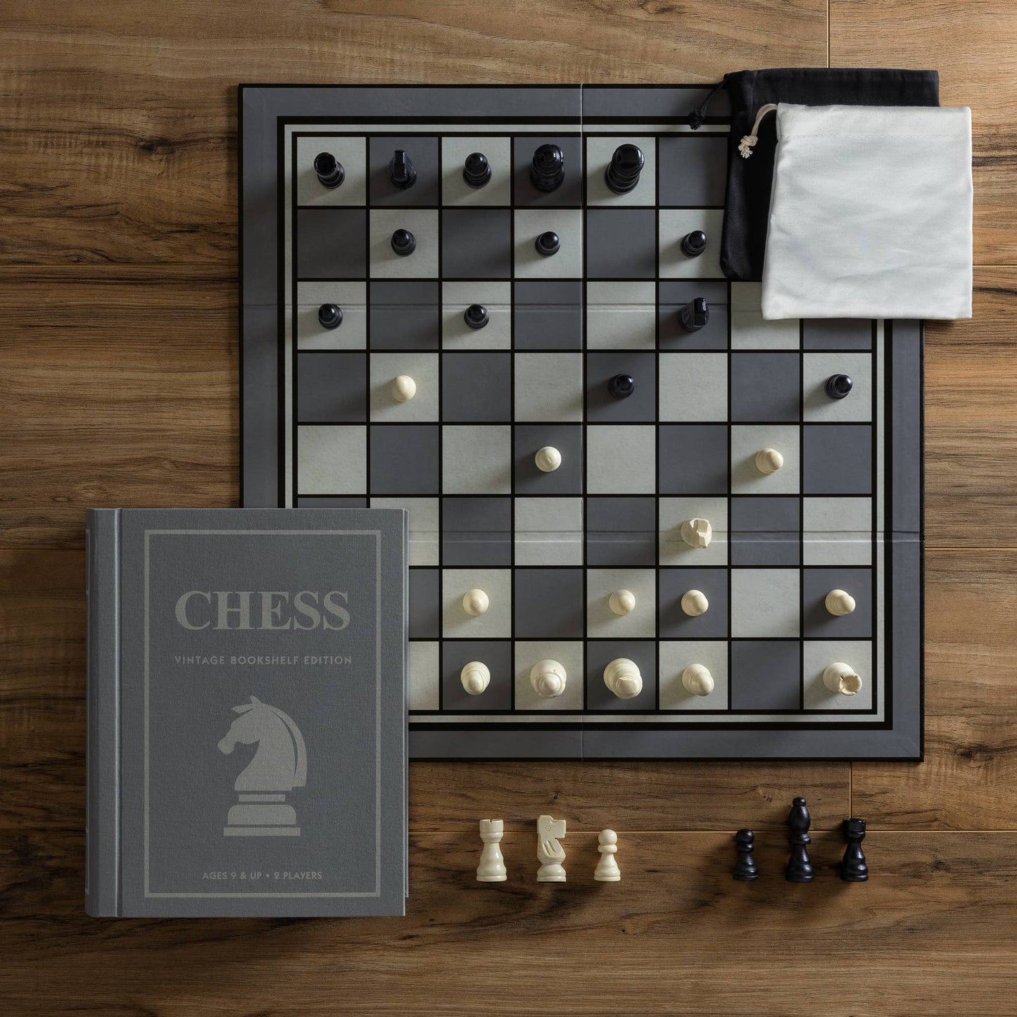 WS Game Company Chess Vintage Bookshelf Edition