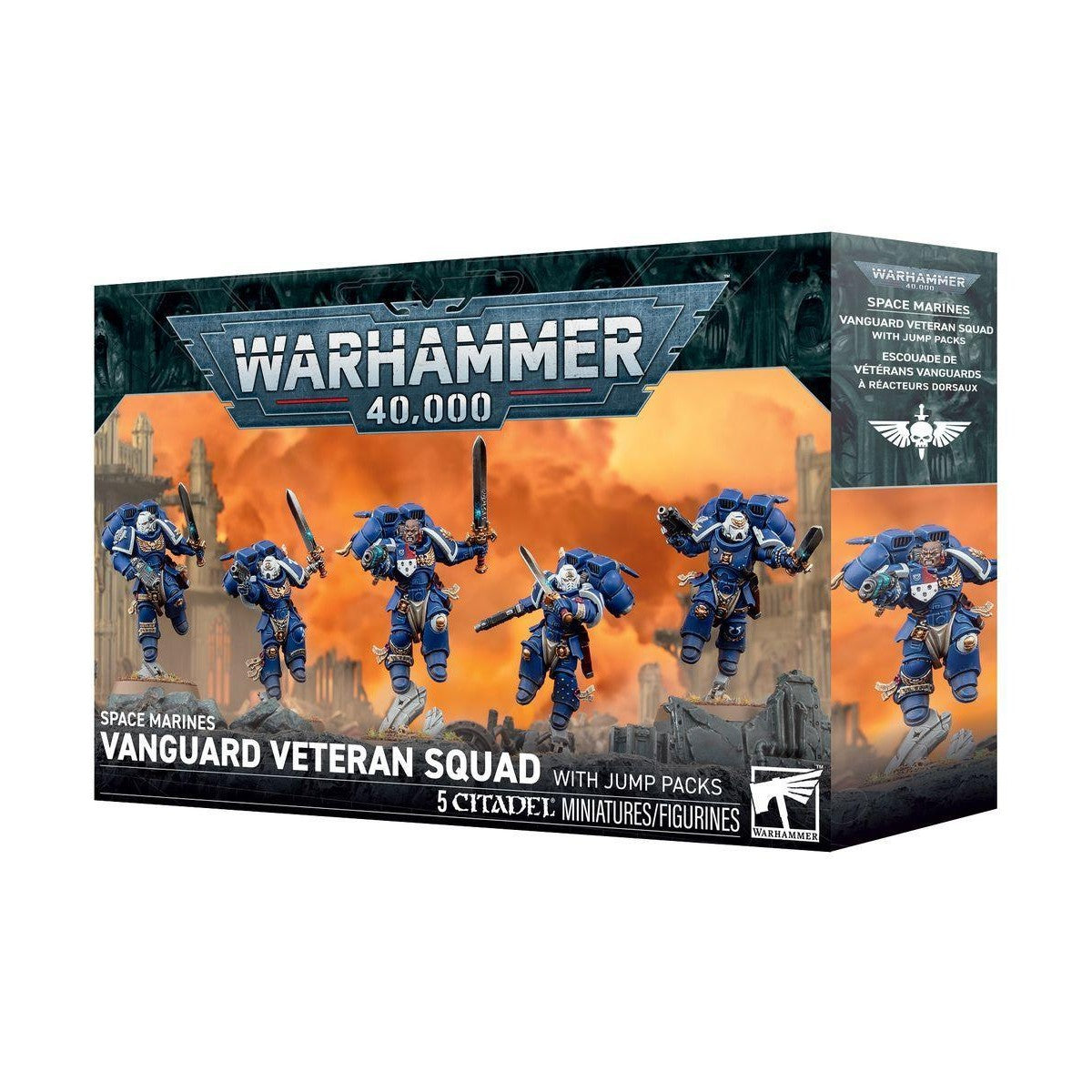 Warhammer 40,000: Vanguard Veteran Squad with Jump Packs