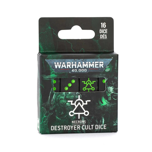 Warhammer 40k Necrons: Destroyer Cult Dice