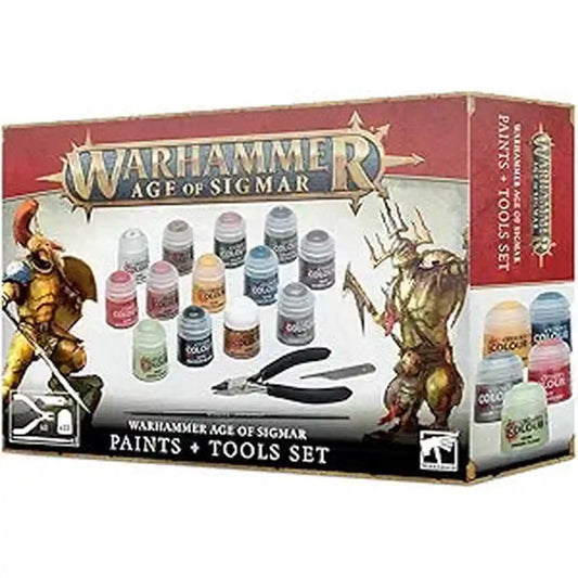 Warhammer: Age of Sigmar: Paints + Tools