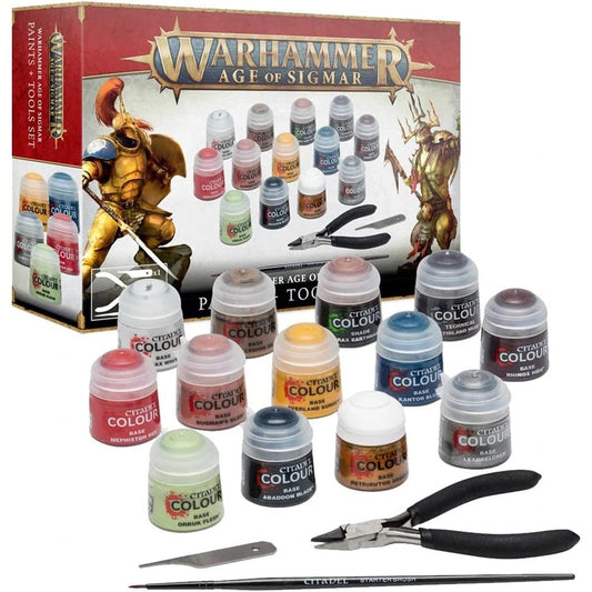 Warhammer: Age of Sigmar: Paints + Tools