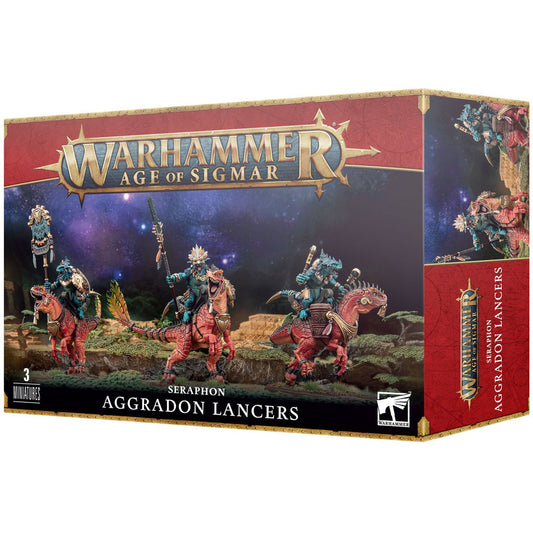 Warhammer Age of Sigmar: Seraphon - Aggradon Lancers