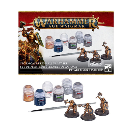 Warhammer: Age of Sigmar: Stormcast Eternals Paint Set