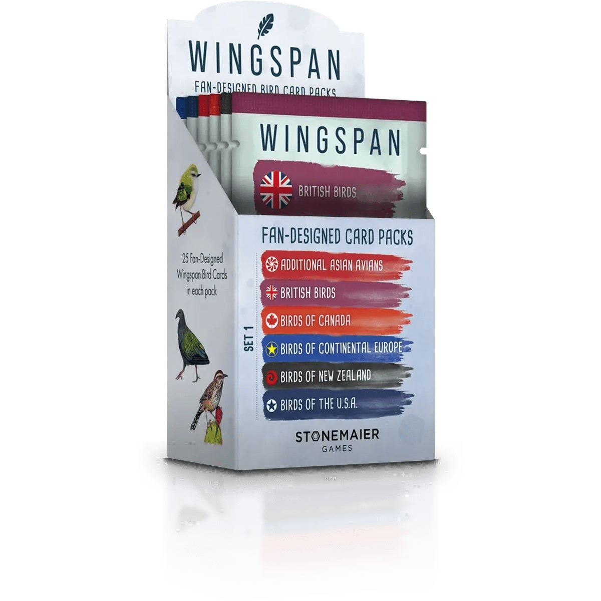 Wingspan Fan-Designed Bird Packs