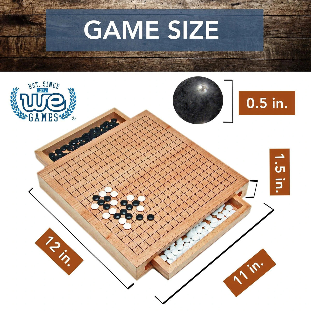 Wood Go Set -12 in