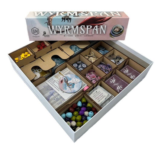 Wyrmspan Board Game Organizer Insert