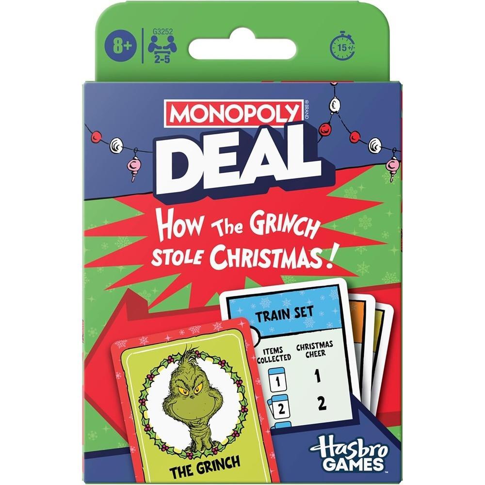 Monopoly Deal Card Game - The Grinch