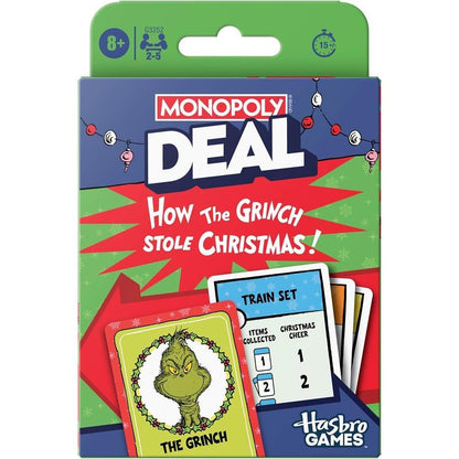 Monopoly Deal Card Game - The Grinch