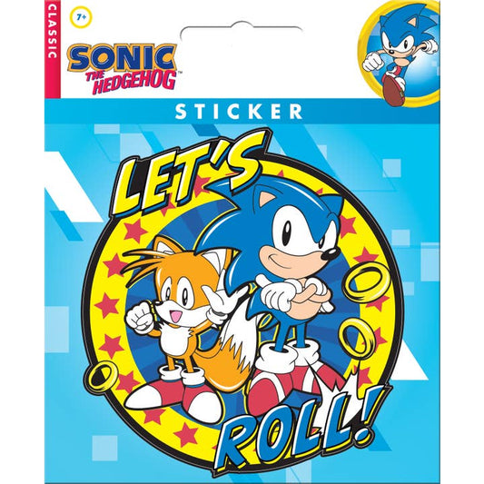 Sonic the Hedgehog: Let's Roll! Sticker