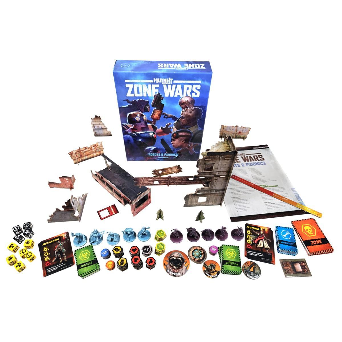 Mutant Year Zone Wars Robots & Psionics