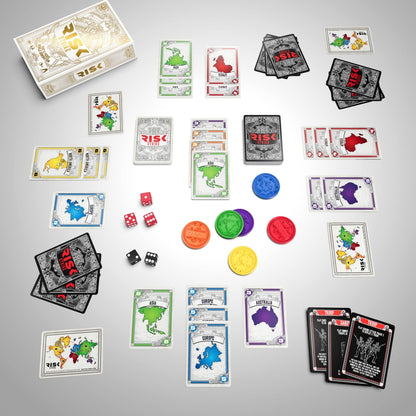 Risk Strike Cards and Dice Game