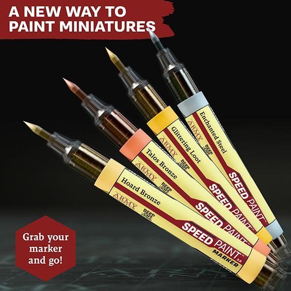 Speedpaint Markers: Metallics Set