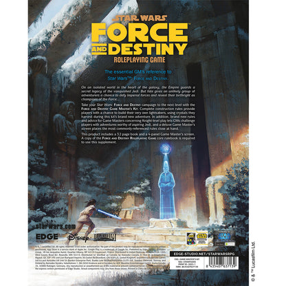 Star Wars - Force and Destiny: Game Master's Kit