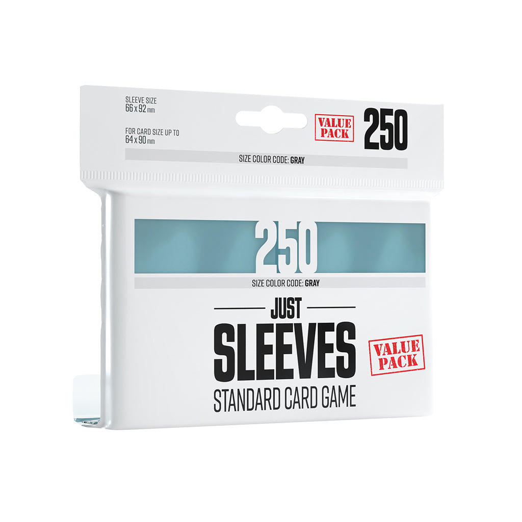 Just Sleeves - Standard Card Game Clear Value Pack 250