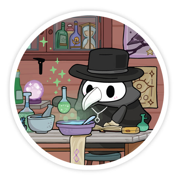 Squishable Plague Lab Sticker