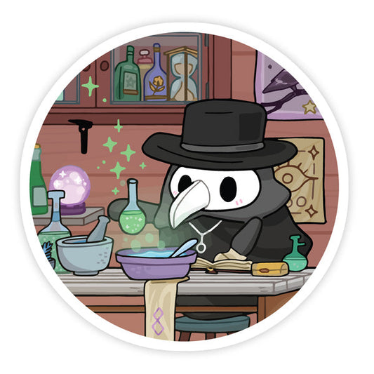 Squishable Plague Lab Sticker