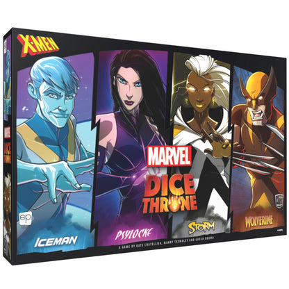 Dice Throne: Marvel X-Men Box 1 (Iceman, Psylocke, Storm, Wolverine)