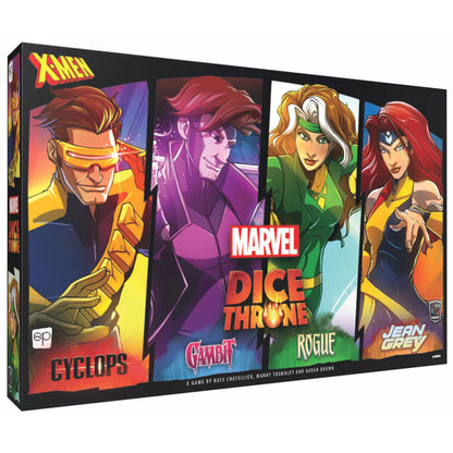 Dice Throne: Marvel X-Men Box 2 (Cyclops, Gambit, Rogue, Jean Grey) (New Arrival)