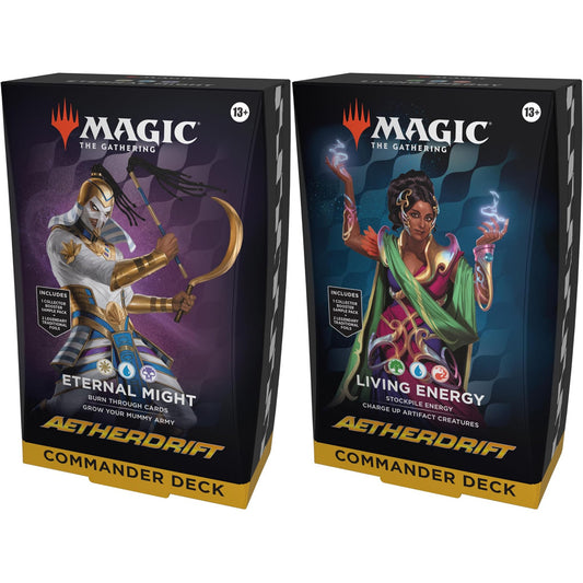 Magic the Gathering CCG: Aetherdrift Commander Deck