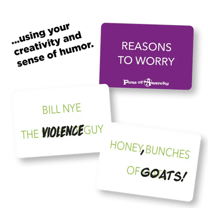 Puns of Anarchy: the Outrageous Pun-Making Game