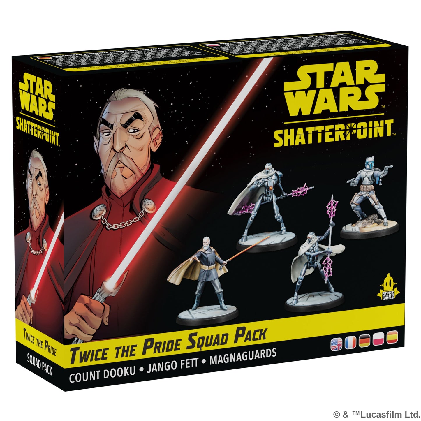 Star Wars: Shatterpoint - Twice the Pride - Count Dooku Squad Pack