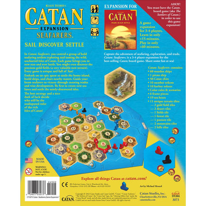 Settlers of Catan Board Game Expansion: Seafarers