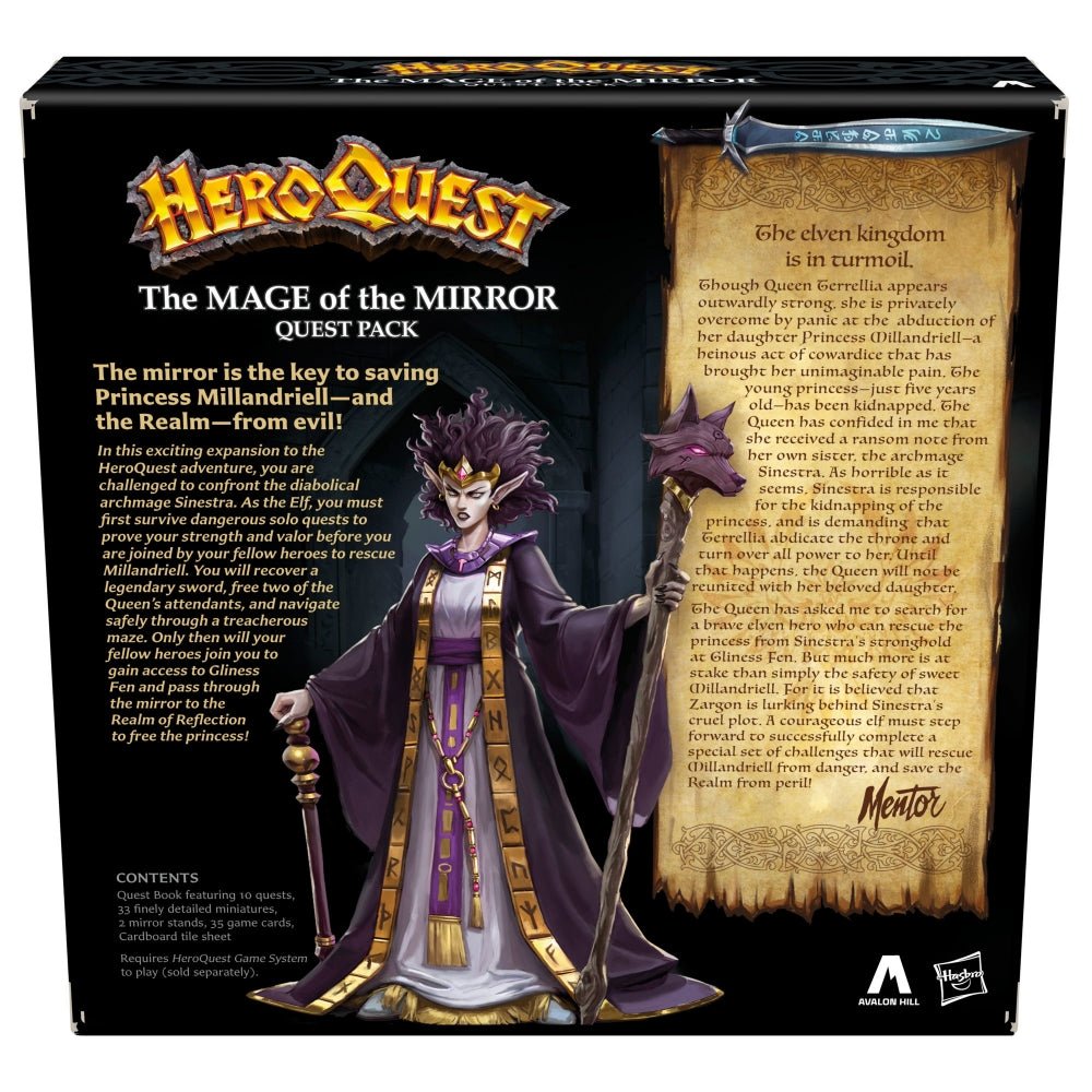 Heroquest The Mage of the Mirror Quest Pack