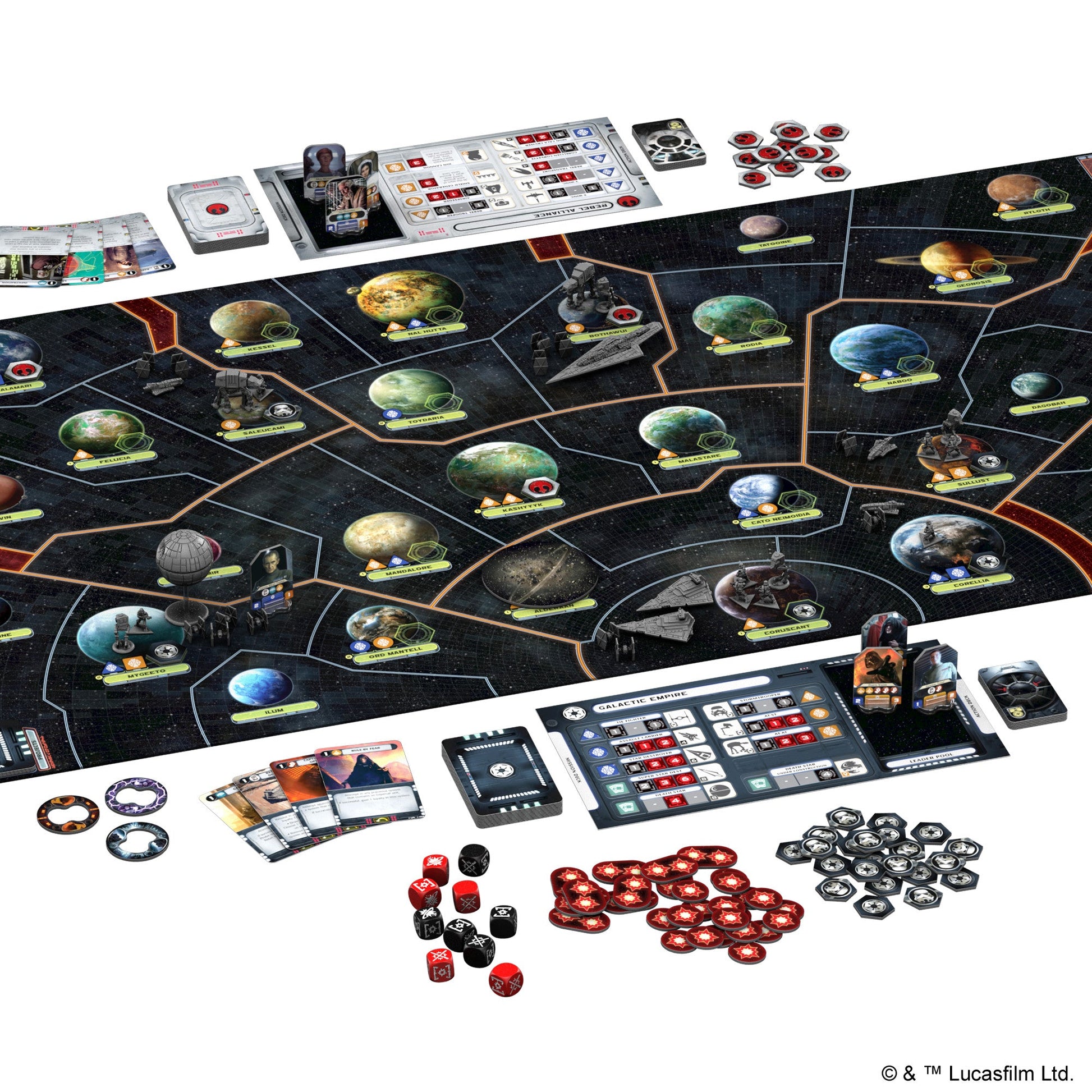 Star Wars: Rebellion Board Game